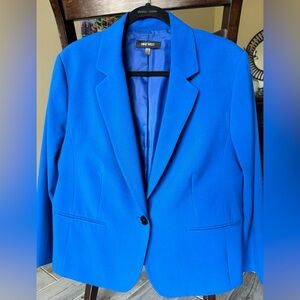 Nine West 16W Royal Blue One Button Jacket